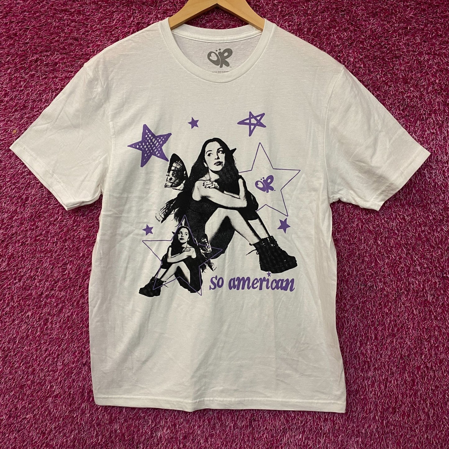 Olivia Rodrigo So American Graphic T-Shirt Medium