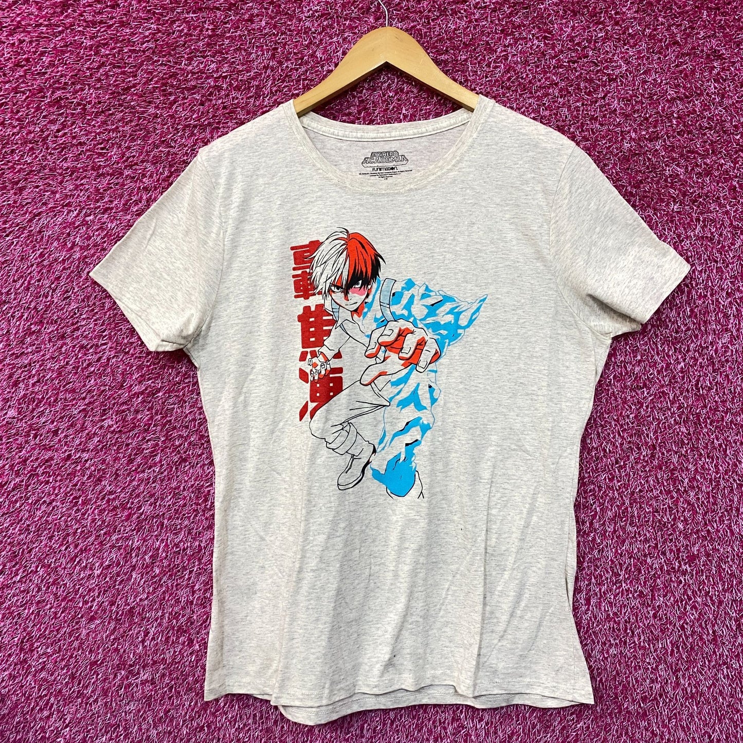My Hero Academia Todoroki Women's Tshirt size extra large