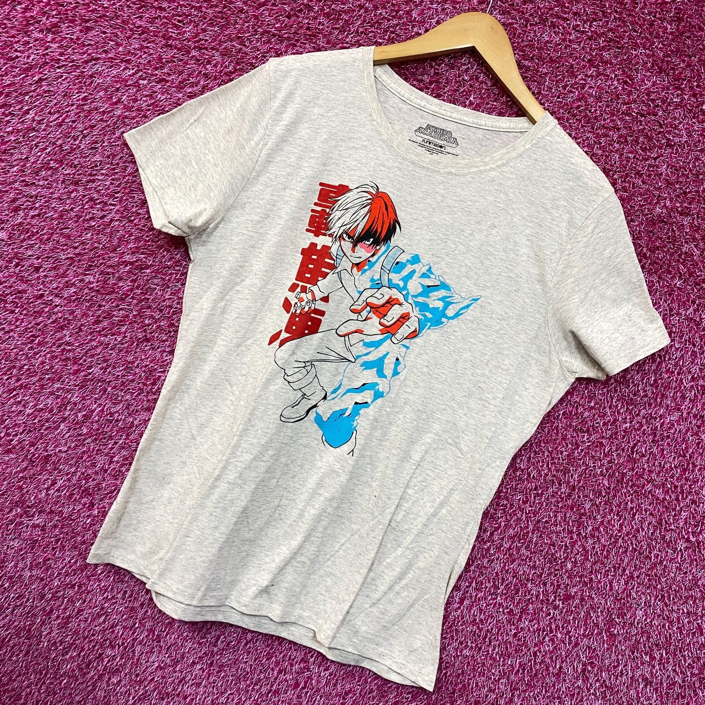 My Hero Academia Todoroki Women's Tshirt size extra large