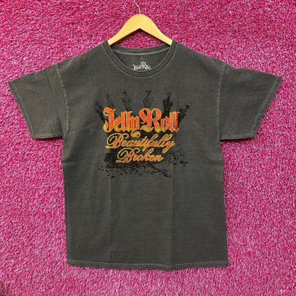 Jelly Roll Beautifully Broken Graphic Album T-shirt medium