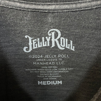 Jelly Roll Beautifully Broken Graphic Album T-shirt medium