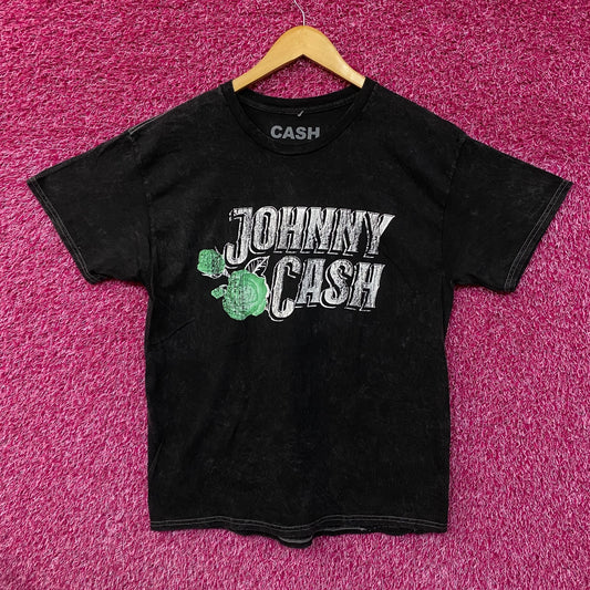 Johnny Cash Hat Mineral wash Tshirt size large