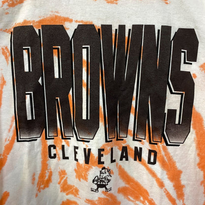 NFL Franchise AFC North Cleveland Browns Tie-Dye Long Sleeve XXL