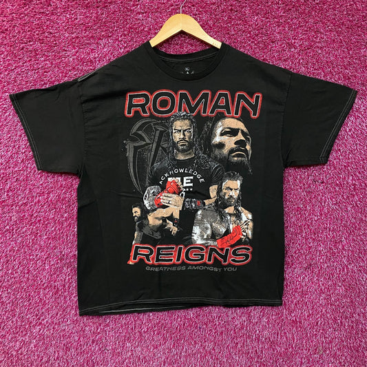 WWE Roman Reigns "Greatness Amongst You" Graphic T-Shirt XL