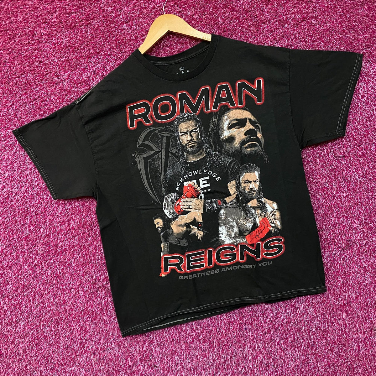 WWE Roman Reigns "Greatness Amongst You" Graphic T-Shirt XL