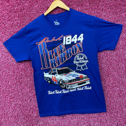 Pabst Blue Ribbon Racing 1844 Promo T-Shirt Medium