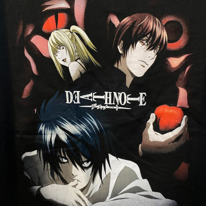 Death Note L, Light and Misa Anime T-Shirt Small