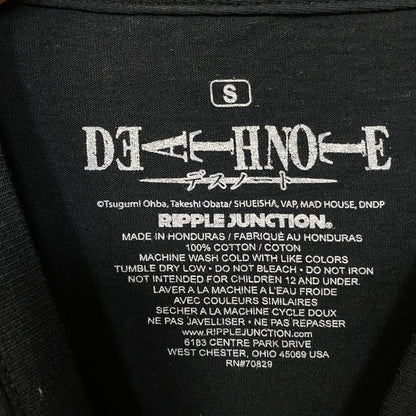 Death Note L, Light and Misa Anime T-Shirt Small