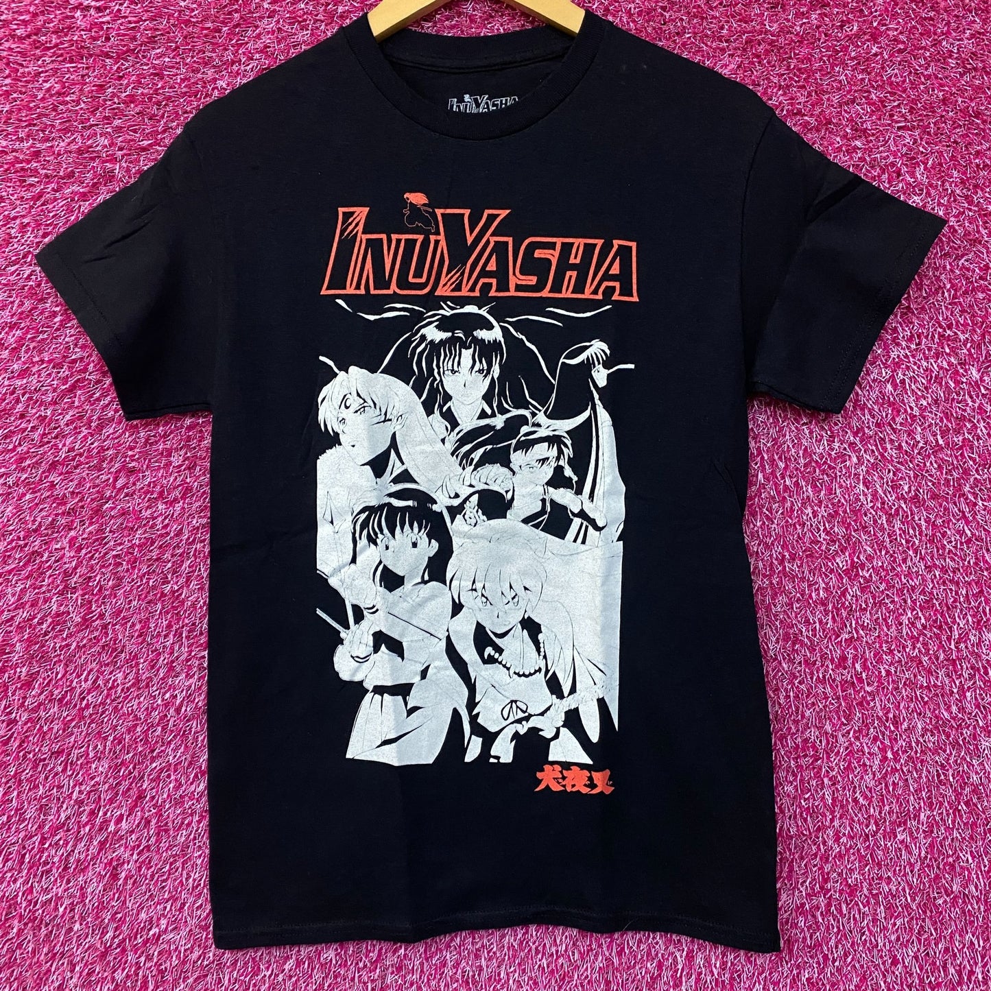 Inuyasha Graphic Design Anime T-Shirt Small