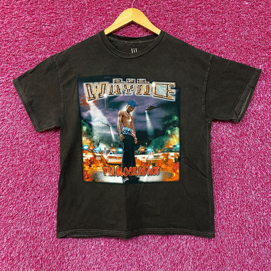 LiL Wayne The Block Is Hot Rap Tee size Large