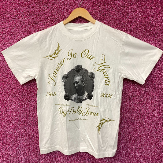 Color Bars x ODB Memorial White Graphic T-Shirt Small
