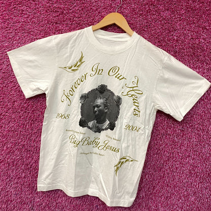 Color Bars x ODB Memorial White Graphic T-Shirt Small