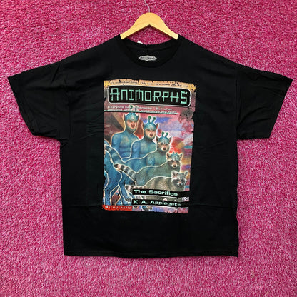 Animorphs The Sacrifice Book Cover Graphic T-Shirt 2XL