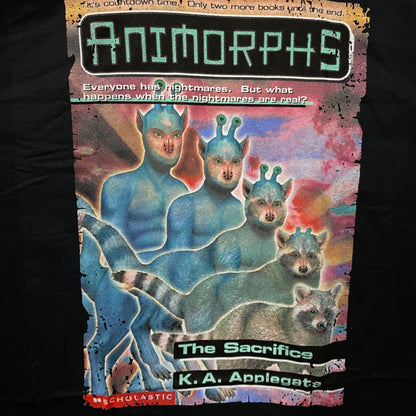 Animorphs The Sacrifice Book Cover Graphic T-Shirt 2XL