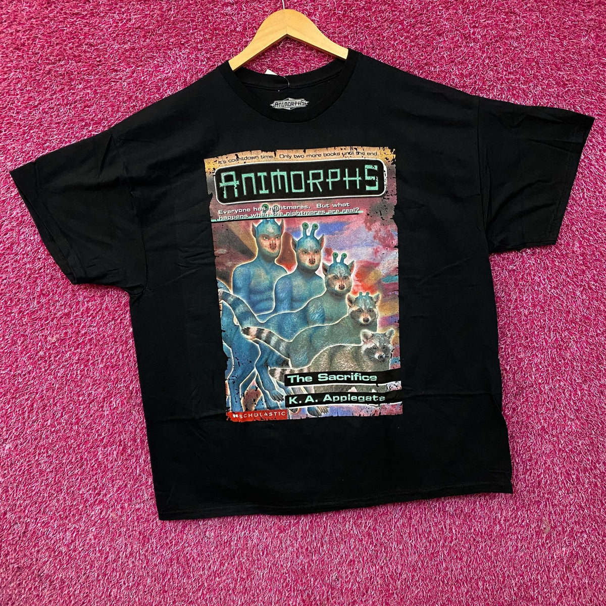 Animorphs The Sacrifice Book Cover Graphic T-Shirt 2XL