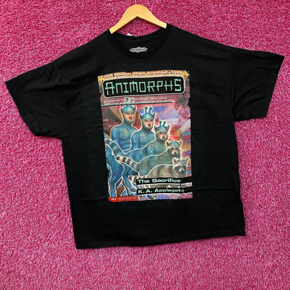 Animorphs The Sacrifice Book Cover Graphic T-Shirt 2XL