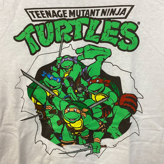 Nickelodeon Teenage Mutant Ninja Turtles Retro Graphic Print T-Shirt XL