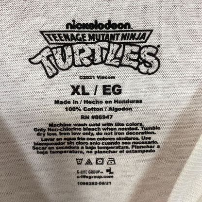 Nickelodeon Teenage Mutant Ninja Turtles Retro Graphic Print T-Shirt XL