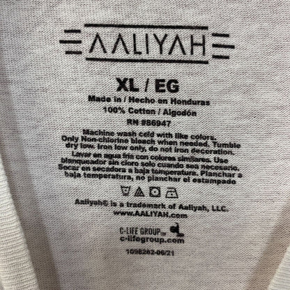 Aaliyah Airbrush Queen of Urban Pop Graphic T-Shirt XL