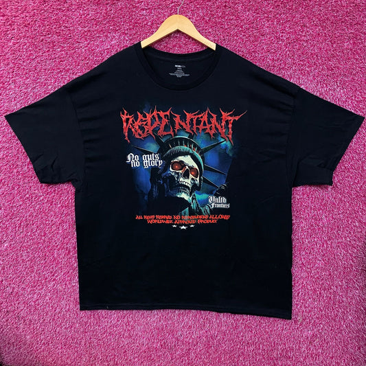 Fashion Nova Repentant Skull Graphic Short Sleeve Tee Shirt 3XL