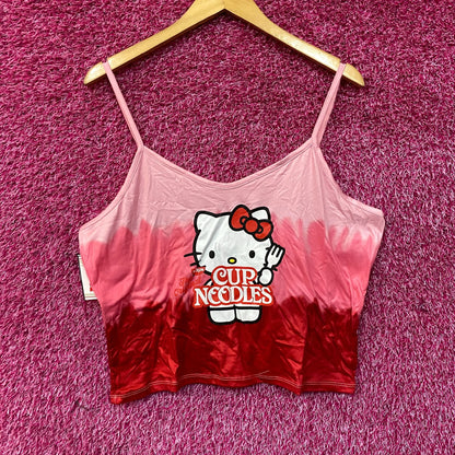 Hello Kitty X Nissin Cup Noodles Cute Set Pajamas Large