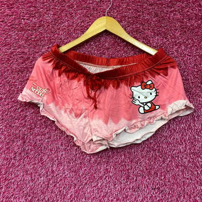 Hello Kitty X Nissin Cup Noodles Cute Set Pajamas Large
