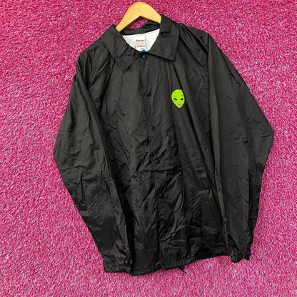 RIPNDIP We're Outta Here! Alien Winbreaker size XL