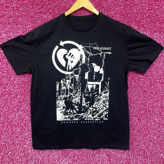 Rise Against Nowhere Generation Tear Down T-shirt Medium