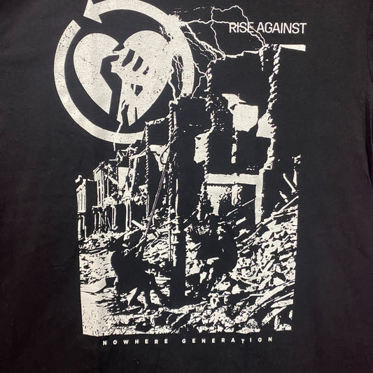 Rise Against Nowhere Generation Tear Down T-shirt Medium