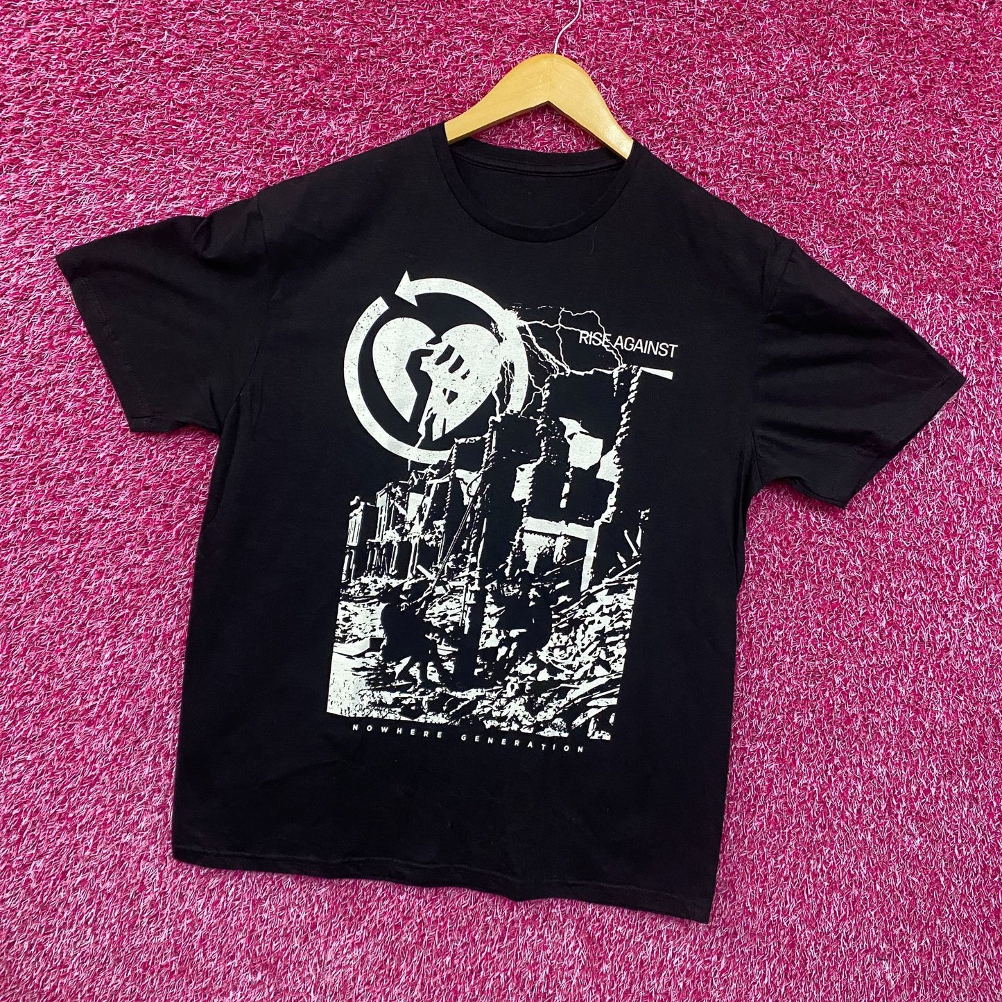 Rise Against Nowhere Generation Tear Down T-shirt Medium