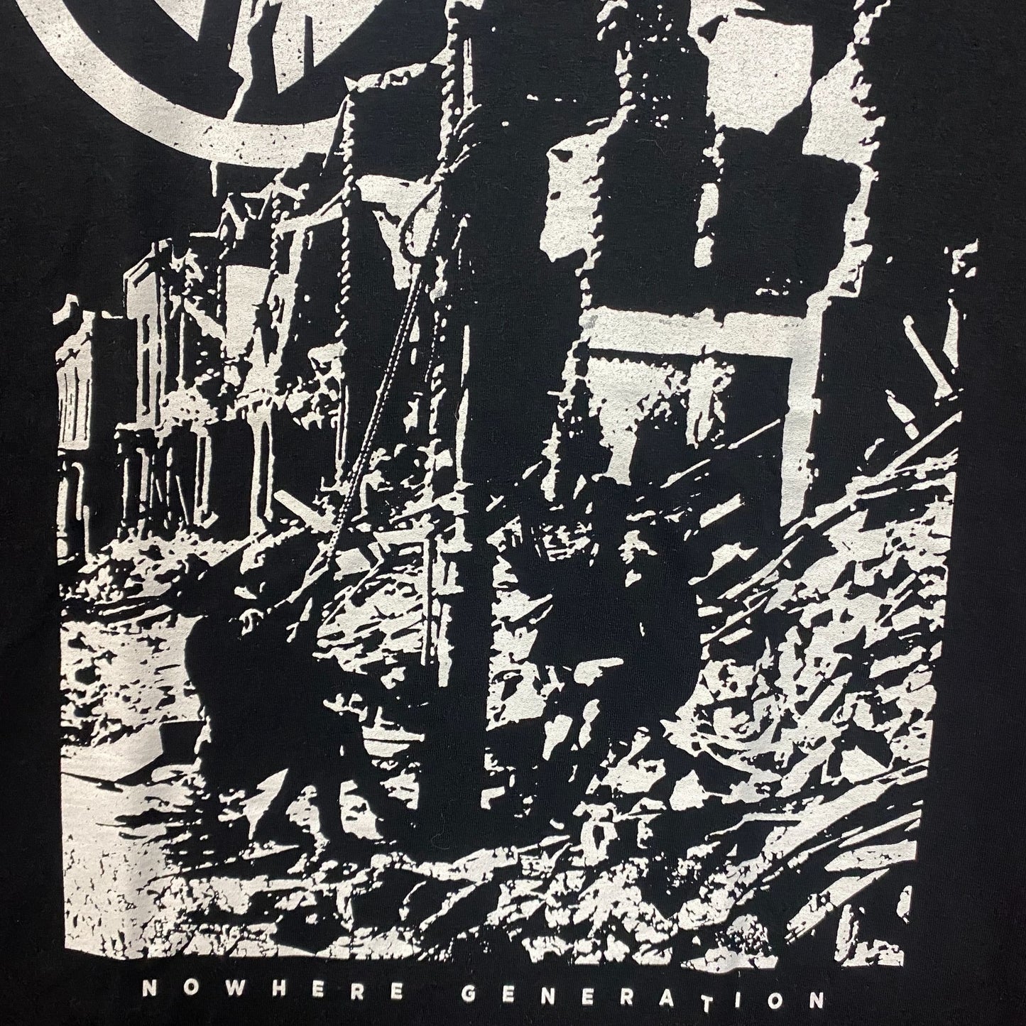 Rise Against Nowhere Generation Tear Down T-shirt Medium
