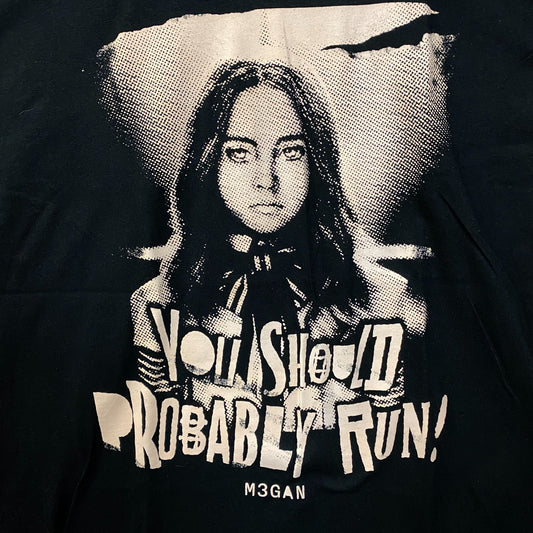 M3GAN You Should Probably Run T-Shirt Large