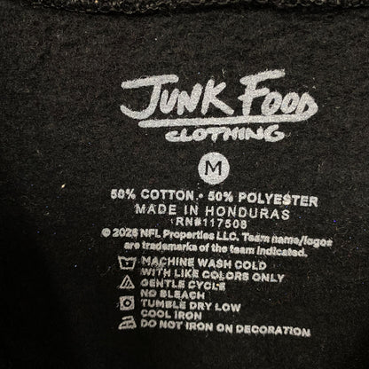 Junk Food Buffalo Bills Glitter Black Crewneck size Medium