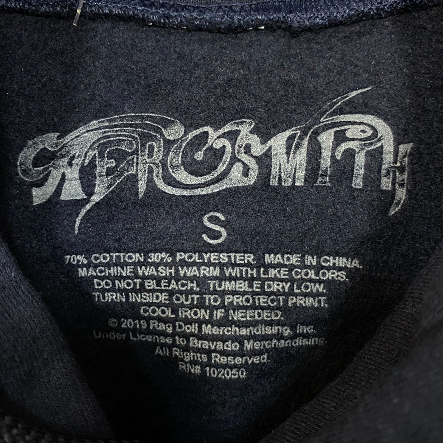 Aerosmith Deuces Are Wild Las Vegas Residency Band Hoodie S