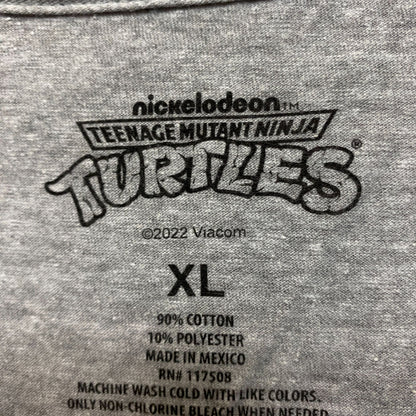 Teenage Mutant Ninja Turtles Gray Tshirt size Extra Large