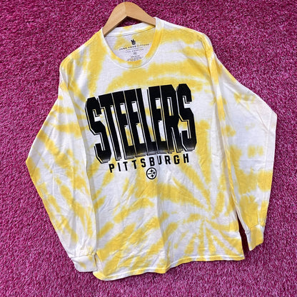 NFL Franchise AFC North Pittsburgh Steelers Tie-Dye Long Sleeve Medium