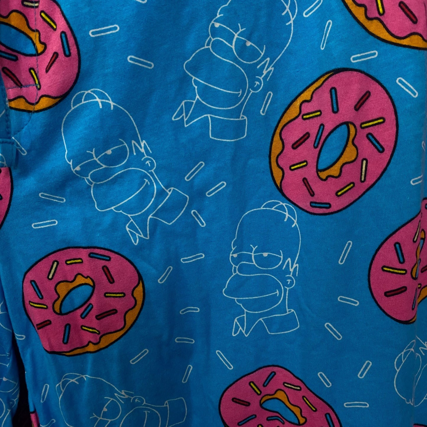 The Simpsons Homer Simpson Donuts Sleep Pants size XXL