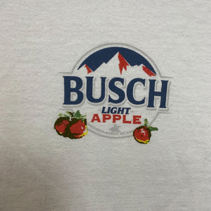 Busch Light Apple Edition Crisp and Refreshing Tshirt size XL