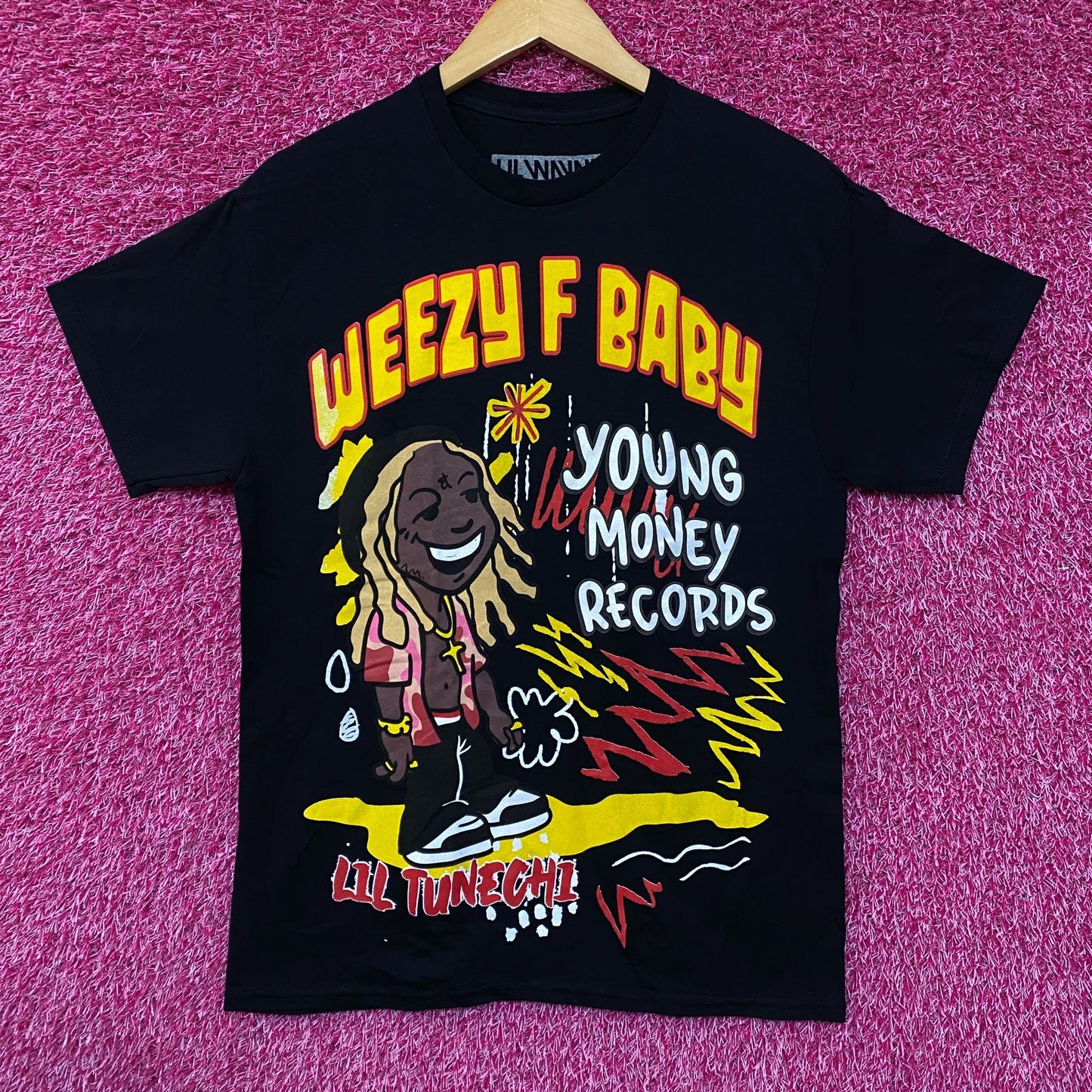 Lil Wayne Real G's Weezy F Baby Young Money Records T-Shirt Medium