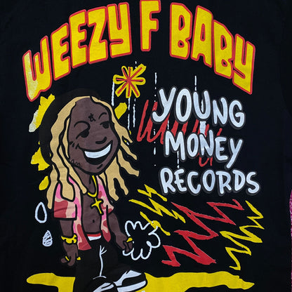 Lil Wayne Real G's Weezy F Baby Young Money Records T-Shirt Medium