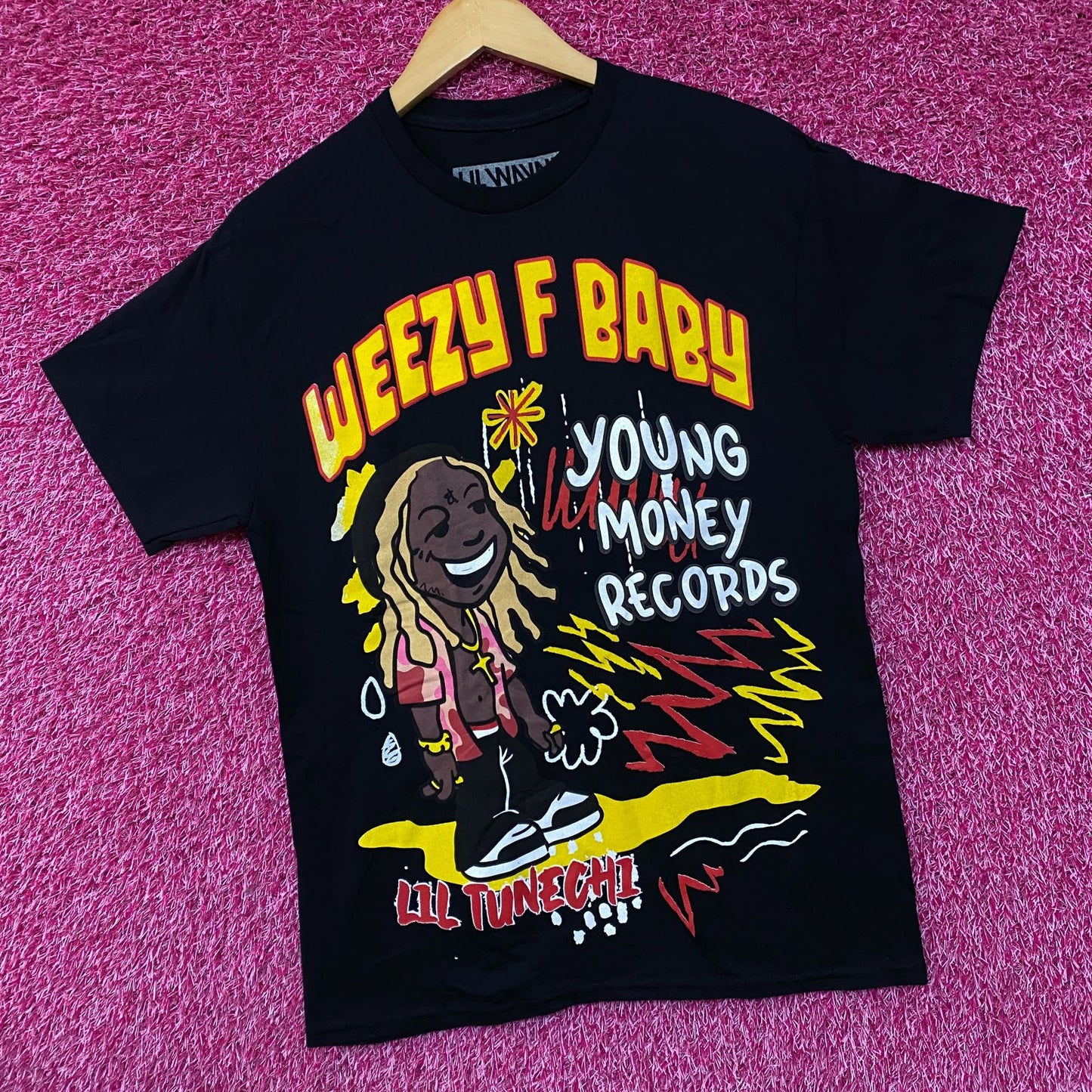Lil Wayne Real G's Weezy F Baby Young Money Records T-Shirt Medium