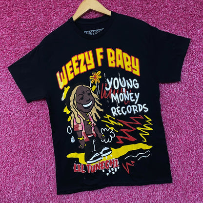 Lil Wayne Real G's Weezy F Baby Young Money Records T-Shirt Medium