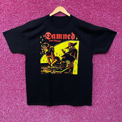 The Damned Grave Disorder Punk Rock Band T-Shirt XL