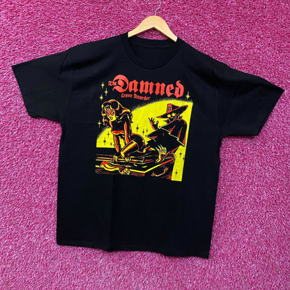 The Damned Grave Disorder Punk Rock Band T-Shirt XL