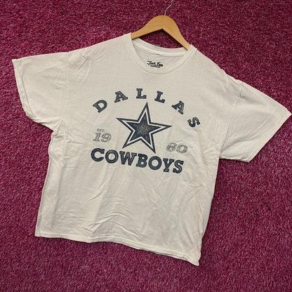 Junk Food Dallas Cowboys Est. 1960 Graphic Vintage Style T-Shirt Large