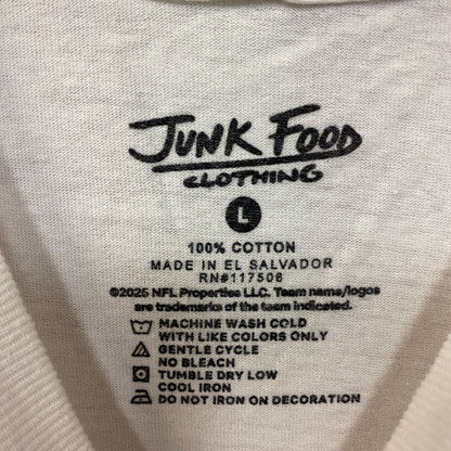 Junk Food Dallas Cowboys Est. 1960 Graphic Vintage Style T-Shirt Large