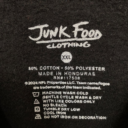Junk Food Clothing Indianapolis Colts Helmet Logo Flea Market Crew Sweatshirt 2XL