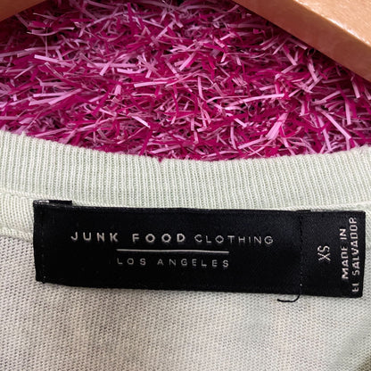 Junk Food Clothing "No Hate Just Skate" Vintage Graphic T-Shirt XS