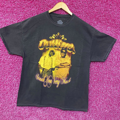 Outkast Stank You Very Much Stankonia Gold Album Rap Black Wash Tee Large