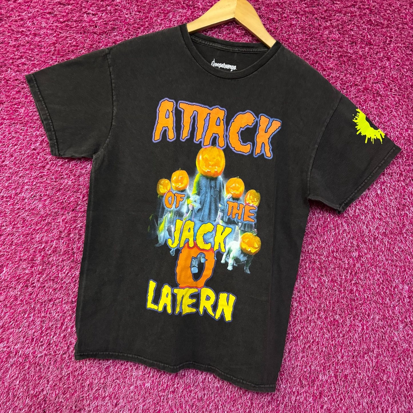 Attack of The Jack-O'-Lantern Goosebumps T-Shirt Small